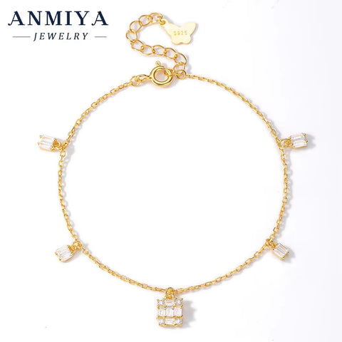 Office Silver Jewelry Professional Clover Bracelet Subtle Elegance Silver Clover Bracelet