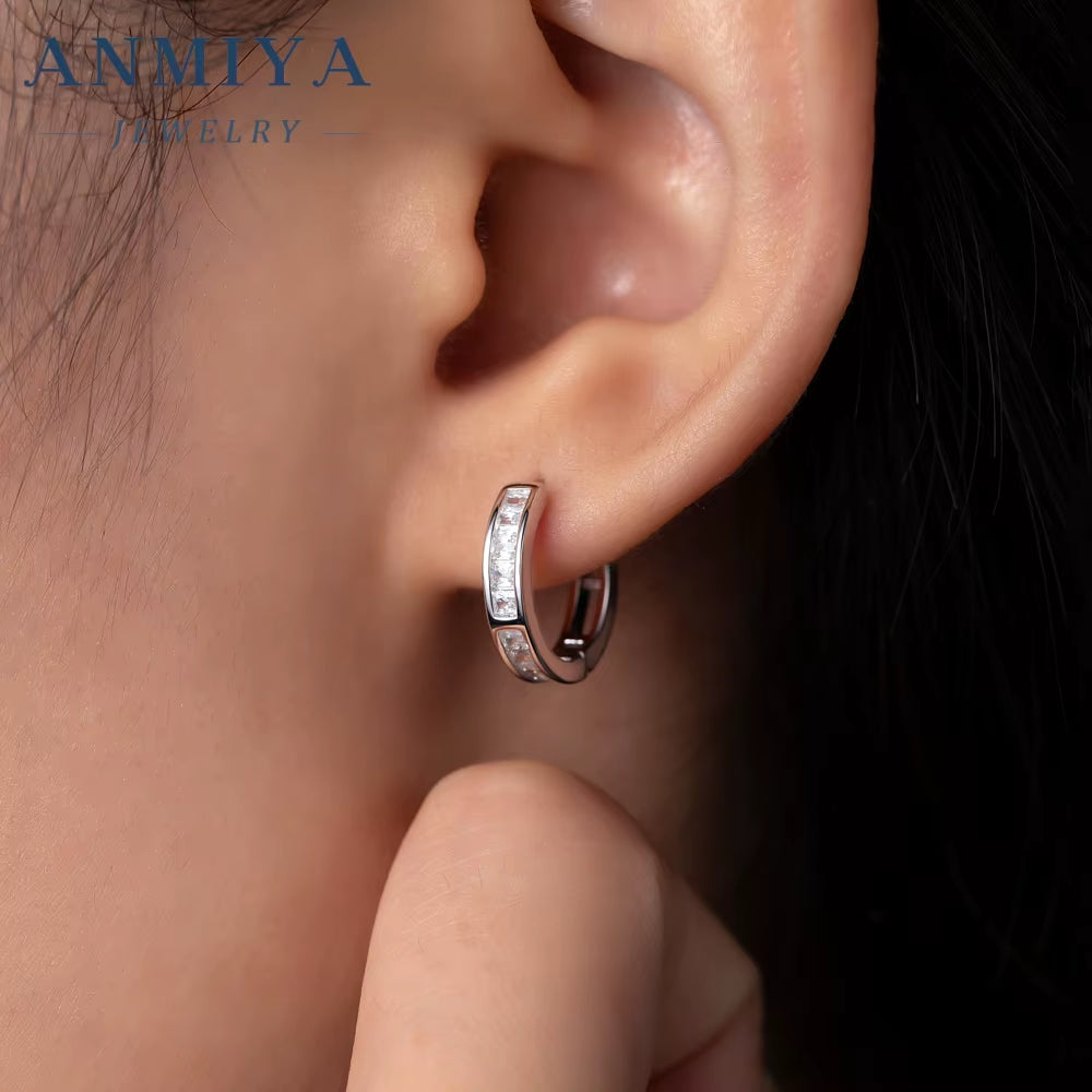 925 Sterling Silver 14K 18K Gold Plated Popular Women Fine Jewelry Timeless Huggie Hoop Earring Wholesale