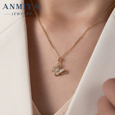 Women'S Elegant Jewelry Fashion Sterling Silver Pendant Necklaces for Anniversary Occasion