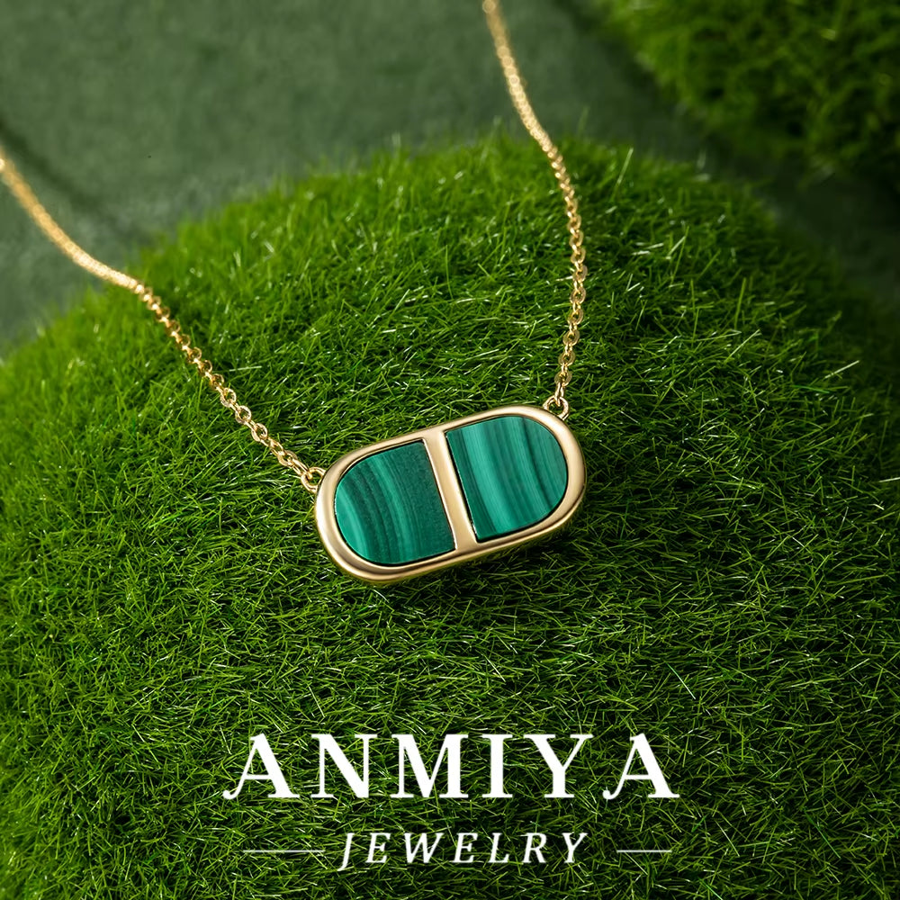 Elevate Your Style with Malachite 925 Necklace, a Must-Have Silver Jewelry Piece