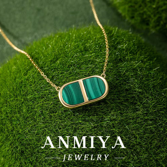 Elevate Your Style with Malachite 925 Necklace, a Must-Have Silver Jewelry Piece