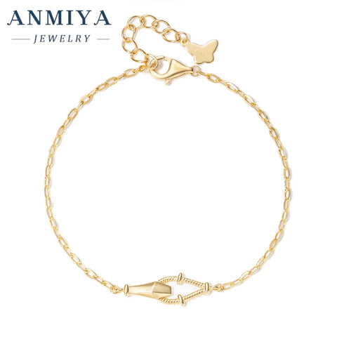 Wholesale 925 Silver Jewelry Clover Bracelet with Movable Charms Dainty Charm Design Bulk Gift Accessories for Bridal Jewelry