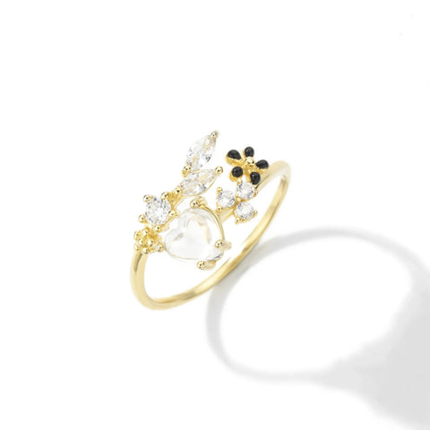 ANMIYA Best Selling Custom 18K Gold 925 Sterling Silver Eternity Ring Trendy Design with Zircon Ring for Unisex