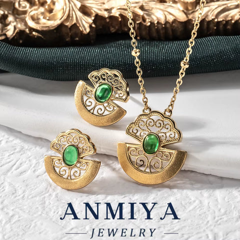 925 Silver Jewelry Set for Her - Timeless 925 Necklace & Earrings, Sterling Silver Gift Box