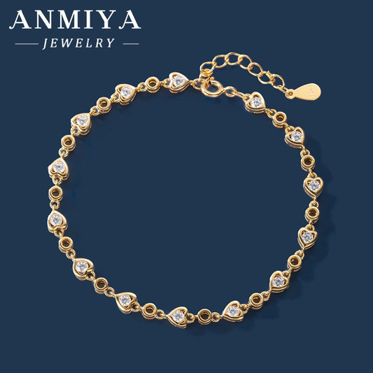 Vintage Silver Jewelry Antique Finish Clover Bracelet Heart Look for Retro Style Silver Clover Bracelet