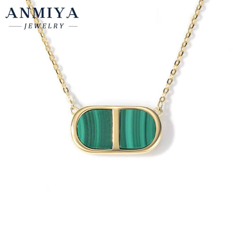 Elevate Your Style with Malachite 925 Necklace, a Must-Have Silver Jewelry Piece