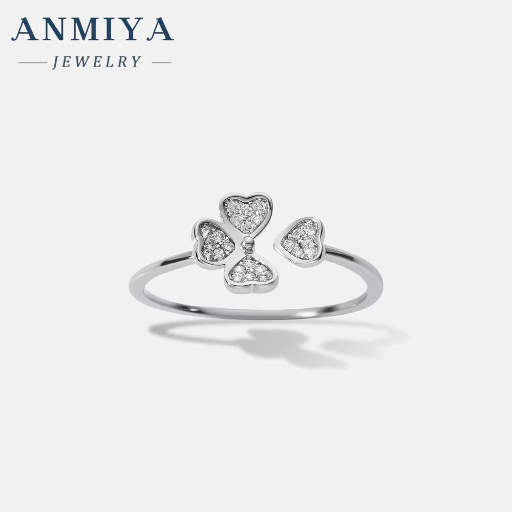 925 Sterling Silver Rings Big Zircon Stone Wholesale Jewelry Woman Snake Butterfly Flower Leaf OEM round Engagement Bands Rings