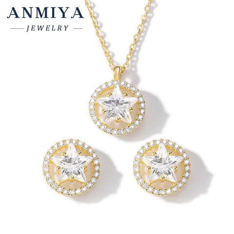 Complete Silver 925 Jewelry Set, Necklace&Earrings, Premium Sterling Silver Jewelry, Gift Packaging