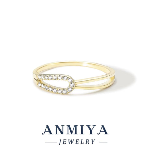 Simple Fashion Jewelry 925 Sterling Silver Plain Circle Ring Set for Women INS Style Niche Light Luxury Personality Base Ring