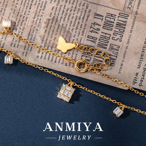 Office Silver Jewelry Professional Clover Bracelet Subtle Elegance Silver Clover Bracelet