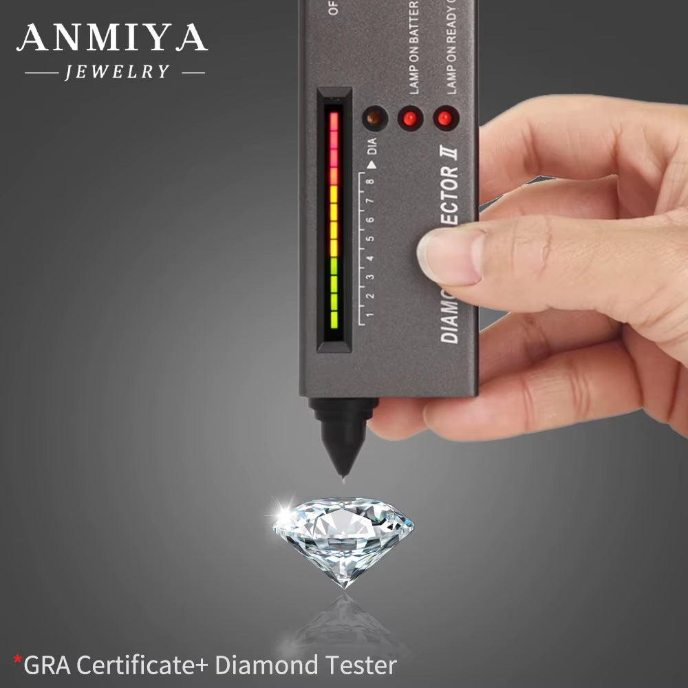 Mother'S Day Silver Jewelry - 925 Sterling Silver Moissanite Birthstone Ring with Custom Engraving Service