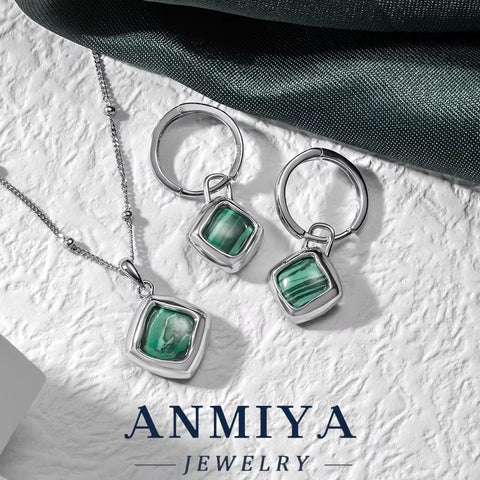 925 Silver Jewelry Gift Set - Romantic 925 Necklace & Earring, Sterling Silver Jewelry for Women