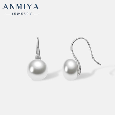 Manufacturer Best-Selling Trendy Pearl Earrings Classic 925 Silver Temperament Korean Style Ear Stud Pearl Earrings for Women