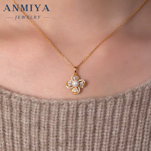 925 Sterling Silver Jewelry Set for Women, Elegant Silver 925 Set, Trendy Silver Jewelry Gift, Matching Necklace & Earrings