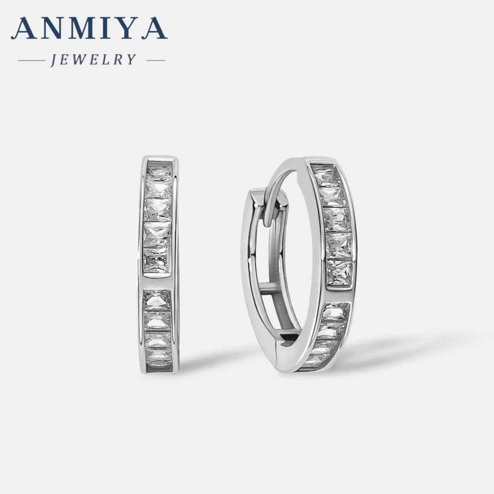 925 Sterling Silver 14K 18K Gold Plated Popular Women Fine Jewelry Timeless Huggie Hoop Earring Wholesale