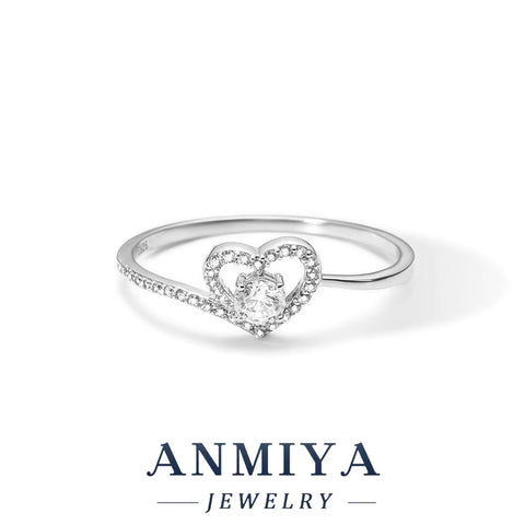 Fashion Jewelry 925 Sterling Silver Stacked Wear Ring Jewelry for Women 18K Gold Plated 925 Silver Wedding Engagement Rings