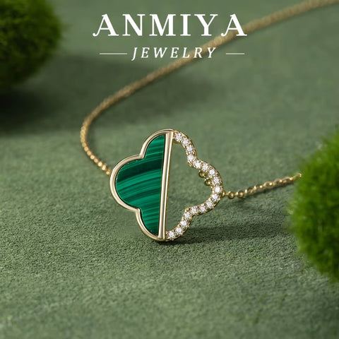 Malachite 925 Necklace, a Stunning Silver Jewelry Addition to Your Collection