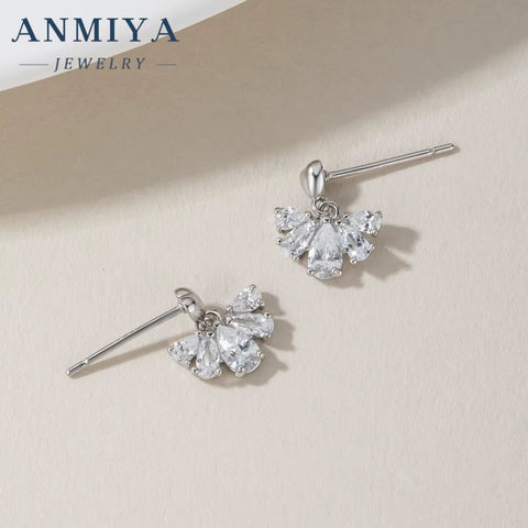 S925 Sterling Silver Luxury Temperament Luxury Earrings Heart Zircon Earrings for Women Valentine'S Day and Mother'S Day Gift