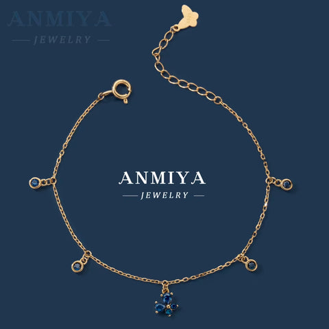 INS Fashion Bracelets Colorful Butterfly Charm Bracelet Fine 925 Silver Jewelry Bangle for Women