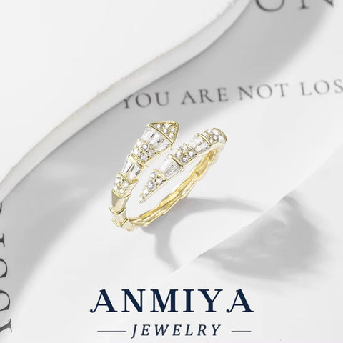 Wholesale S925 Slim Snake Ring Diamond-Cut Unisex Jewelry Bulk Stock for Daily/Party/Stacking Wear