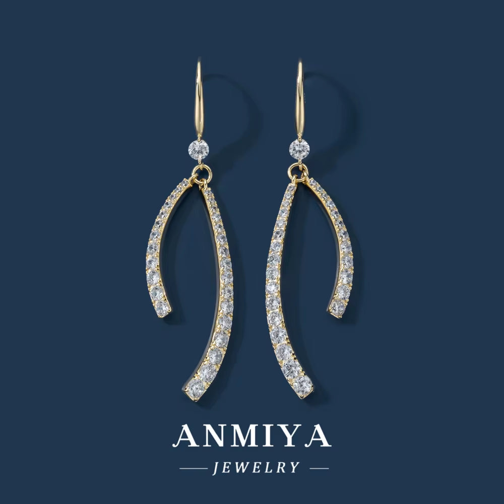 Best Selling 925 Sterling Silver Cross Inoxidable Hook Earrings with Tassels Classic Style Rhodium Plated 18K Gold Anniversary