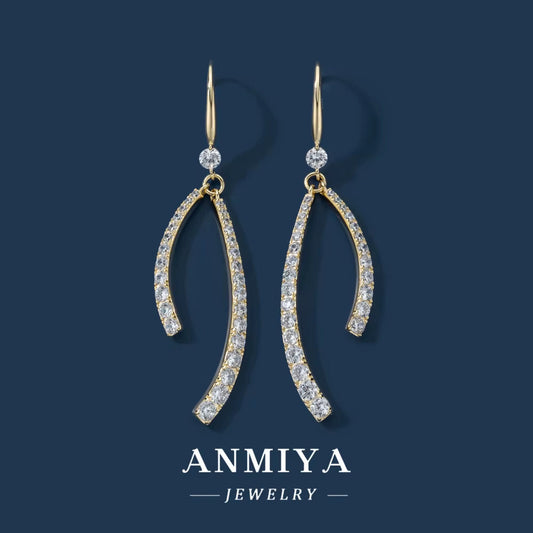 Best Selling 925 Sterling Silver Cross Inoxidable Hook Earrings with Tassels Classic Style Rhodium Plated 18K Gold Anniversary